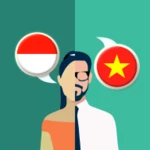 indonesian-vietnamese translat android application logo